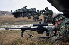 Training in SAF infantry units