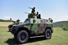 Obuka za upotrebu borbenih vozila u mirovnim operacijama