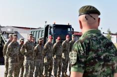 Engagement of Serbian Armed Forces, Ohio National Guard engineer units 