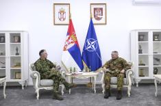 Chief of the General Staff of the Serbian Armed Forces meets new KFOR Commander