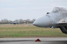 Flight training at 101st Fighter Squadron