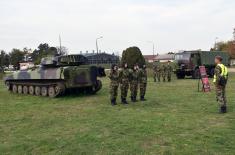 Specialist training of soldiers on military service