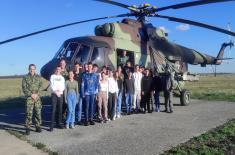  Study Visit to Air Force and Air Defence by Students of the Military Grammar School