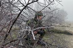 Обука најмлађе генерације војника на служењу војног рока