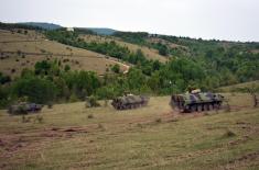 Tactical training of mechanized and tank units  