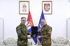 Chief of the General Staff of the Serbian Armed Forces meets new KFOR Commander