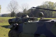 Training in Serbian Armed Forces mechanised units