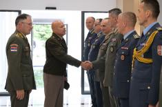  Visit from Adjutant General Ohio National Guard