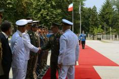 Visit from Italian Chief of Defence