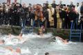 Swimming for Holy Cross