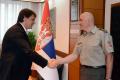 Defence Minister received future defence representatives