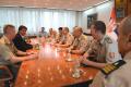 Defence Minister received future defence representatives