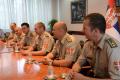 Defence Minister received future defence representatives