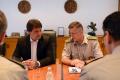 Defence Minister received future defence representatives