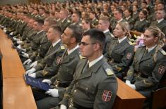 Diploma Awarding Ceremony for Military Academy Cadets