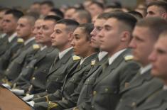 Diploma Awarding Ceremony for Military Academy Cadets