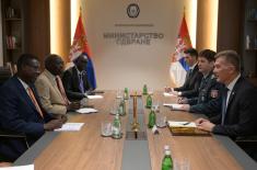 Meeting between Assistant Minister Bandić, Deputy Minister of Foreign Affairs of South Sudan