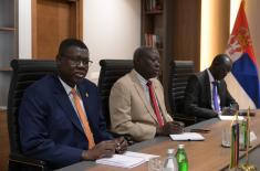 Meeting between Assistant Minister Bandić, Deputy Minister of Foreign Affairs of South Sudan