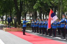 Minister Gašić visits Serbian Armed Forces General Staff