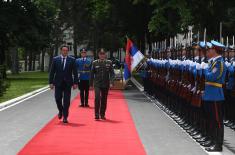  Ministar Gašić obišao Generalštab Vojske Srbije  