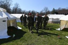 Minister Vulin: The camp in Morović is set up