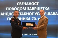 70th Class of Command Staff Course Completes its Education