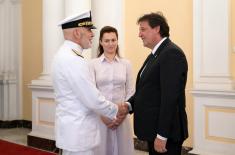 Minister of Defence meets with Italian Chief of Defence