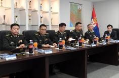 Poseta delegacije Uprave za mobilizaciju Ministarstva nacionalne odbrane NR Kine i Centralne vojne komisije Srbiji