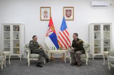 Meeting with U. S. Defence Attaché
