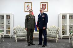 Visit from Commander of U.S. Air Forces in Europe, Africa