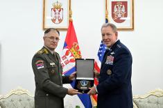 Visit from Commander of U.S. Air Forces in Europe, Africa