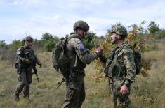 Members of Serbian Armed Forces, KFOR conduct simultaneous patrols to ensure security