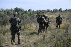 Members of Serbian Armed Forces, KFOR conduct simultaneous patrols to ensure security