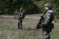 Members of Serbian Armed Forces, KFOR conduct simultaneous patrols to ensure security