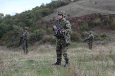 Members of Serbian Armed Forces, KFOR conduct simultaneous patrols to ensure security