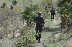 Members of Serbian Armed Forces, KFOR conduct simultaneous patrols to ensure security