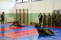 Minister of Defence Visit 72nd Special Operations Brigade
