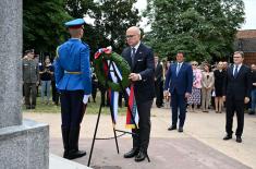 Minister Gašić Attends Unveiling of Monument to Heroine Milunka Savić