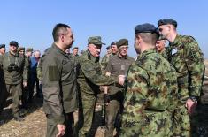 Gađanje iz borbenih sredstava „Pancir S1“ u okviru vežbe „Slovenski štit 2019“