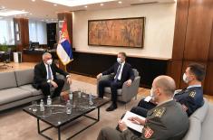 Meeting between Minister Stefanović and Ambassador of Republic of Armenia