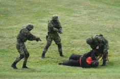 Taktička vežba vojne policije 