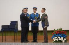 Diploma Awarding Ceremony for Military Academy Cadets