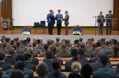 Diploma Awarding Ceremony for Military Academy Cadets