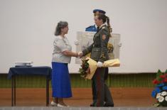 Diploma Awarding Ceremony for Military Academy Cadets