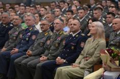 Diploma Awarding Ceremony for Military Academy Cadets