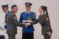 Diploma Awarding Ceremony for Military Academy Cadets