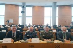 Ministry of Defence delegation participates in Schuman Forum
