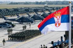 Minister Gašić attends dress rehearsal for Flag 2024 Display of Serbian Armed Forces’ Capabilities