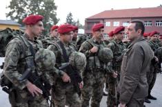 Minister Vulin: The Serbian Armed Forces are ready to quickly and decisively execute the orders of the supreme commander