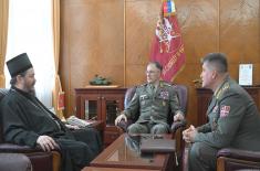 Chief of General Staff meets with Military Bishop Dositej